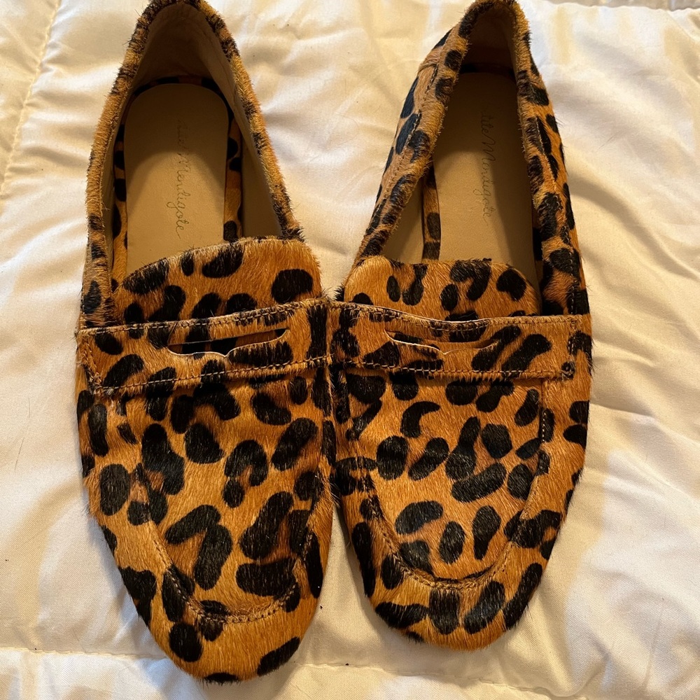 Petite Mendigote Calf Hair Loafers 7